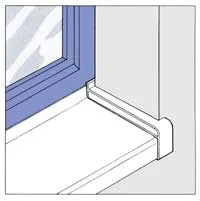 Alu-Fensterbänke